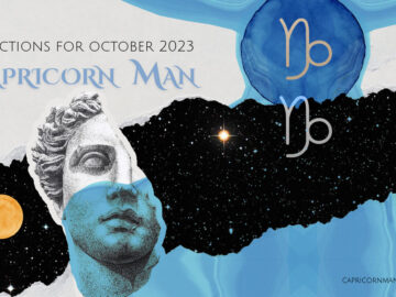 Capricorn Man Horoscope For October 2023
